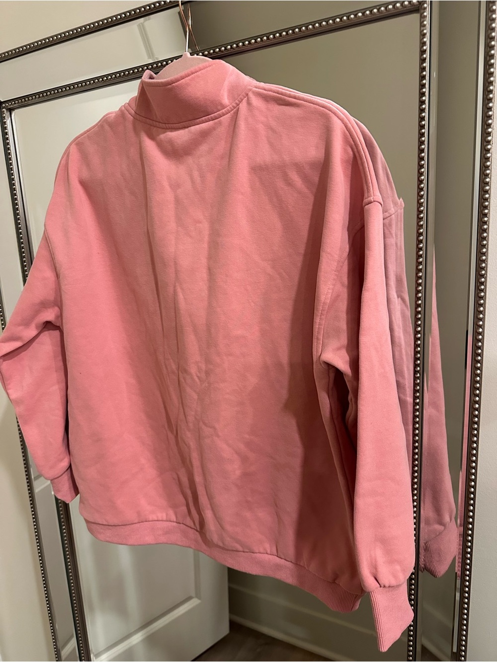 Pink Womens Pull-On Sweatshirt - Picture 2 of 8